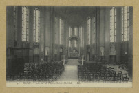 REIMS. 78. Intérieur de l'Église Sainte-Clotilde / L.L.