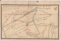 Plan général des bans de Chatillon, murigni et chaudes tetes pour régler la chasse (1769), Crion