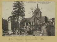 SAINTE-MENEHOULD. 62-Cimetière militaire du Château et Église Paroissiale.
Sainte-MenehouldÉdition Rosman.[vers 1933]