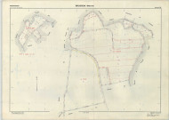 Brusson (51094). Section ZB échelle 1/2000, plan remembré pour 1973, plan régulier (papier armé)