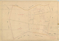 Loisy-en-Brie (51327). Section Y2 échelle 1/1000, plan remembré pour 1956 (ancienne section B2), plan régulier (papier)