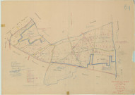 Châlons-sur-Vesle (51109). Section B1 échelle 1/2000, plan mis à jour pour 1958, plan non régulier (papier).