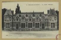CHÂLONS-EN-CHAMPAGNE. 11- La Caisse d'Epargne.
Château-ThierryJ. Bourgogne.Sans date