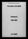 Villers-aux-Bois. Naissances 1863-1892