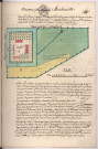 Arpentage et plan du château et de ses dépendances sur le fief de Vieux-lès-Manre (1751)