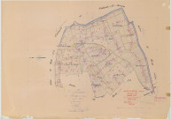 Bussy-le-Repos (51098). Section B3 échelle 1/2500, plan mis à jour pour 1958, plan non régulier (papier)