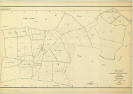 Villeneuve-lès-Charleville (La) (51626). Tableau d'assemblage échelle 1/5000, plan remembré pour 1963 (papier)