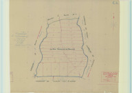 Chaumuzy (51140). Section C2 échelle 1/4000, plan mis à jour pour 1944, plan non régulier (papier).