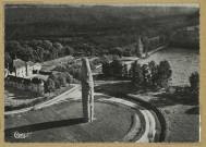 MONDEMENT-MONTGIVROUX. Vue aérienne 9724 A - Monument de la bataille de la Marne. / Ray-Delvert. Photog.
(71 - Mâconimp. Combier CIM).1956