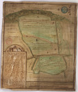 Plan du bois de Coste forest au terroir de Chenay, 17 mars 1750.