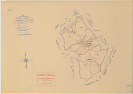Chapelle-Felcourt (La) (51126). Tableau d'assemblage 1 échelle 1/10000, plan mis à jour pour 1936, plan non régulier (papier)