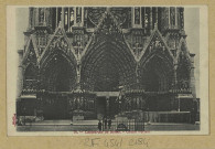 REIMS. 70. Cathédrale de Grand Portail / Royer, Nancy.