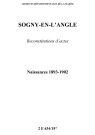 Sogny-en-l'Angle. Naissances 1893-1902 (reconstitutions)