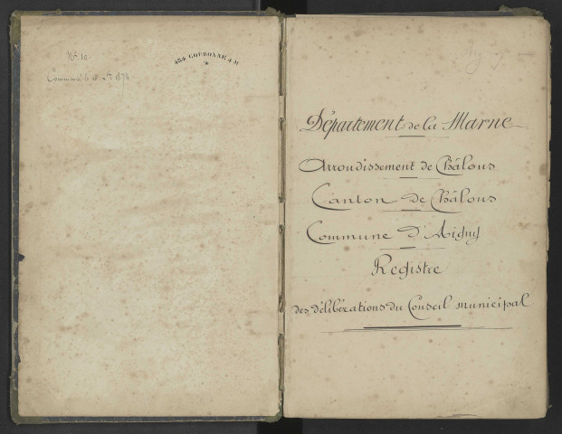 Délibérations municipales.