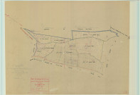 Saint-Quentin-le-Verger (51511). Section C1 échelle 1/2500, plan mis à jour pour 01/01/1948, non régulier (papier)