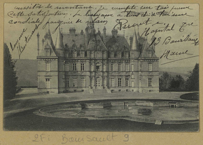BOURSAULT. Le Château.