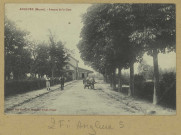 ANGLURE. Avenue de la Gare.Collection Guy Lhuré-S. Brunclair et Cie, Troyes