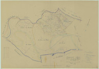 Sapignicourt (51522). Section B1 échelle 1/2500, plan mis à jour pour 1956, plan non régulier (papier)