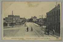 CHÂLONS-EN-CHAMPAGNE. 41- Perspective du pont et de la rue de la Marne. / N.D. Phot.
(75Paris, Neudein et Cie).Sans date