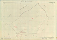 Saint-Jean-devant-Possesse (51489). Section ZI échelle 1/2000, plan remembré pour 1975 (extension sur Vanault-le-Châtel section ZT), plan régulier (papier armé)