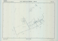 Saint-Quentin-les-Marais (51510). Section AB échelle 1/1000, plan remembré pour 1994, plan régulier (calque)