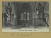 VAUCHAMPS. Intérieur de l'église.
Édition Grenier (2 - Château-ThierryJ. Bourgogne).Sans date
