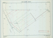 Livry-Louvercy (51326). Section YB échelle 1/2000, plan remembré pour 2004 (remembrement intercommunal de la Plaine Champenoise), plan régulier (calque)