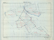 Marolles (51352). Section ZH échelle 1/2000, plan remembré pour 1987 (extension sur Luxemont-Villotte section ZL), plan régulier (calque)