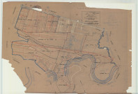 Saint-Gibrien (51483). Section A1 échelle 1/2500, plan mis à jour pour 1932, plan non régulier (calque)