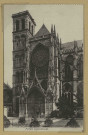 CHÂLONS-EN-CHAMPAGNE. Cathédrale de Châlons-sur-Marne. Portail septentrional.
(51 - Parisimp. photo. Neurdein et Cie).1917