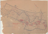 Dampierre-au-Temple (51205). Section B1 échelle 1/1000, plan mis à jour pour 1932, plan non régulier (papier)