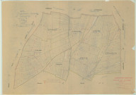 Connantray-Vaurefroy (51164). Section A1 échelle 1/2000, plan mis à jour pour 01/01/1955, non régulier (papier)