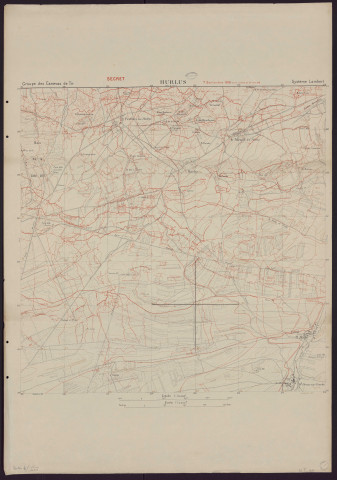 Hurlus.
Service géographique de l'Armée].1918