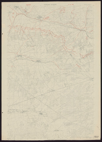 Somme-Suippe. Service géographique de l'Armée]. 1918 