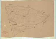 Germigny (51267). Section A4 échelle 1/1000, plan mis à jour pour 1933, plan non régulier (papier).