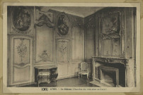 ATHIS. Le château (chambre du Chevalier de Cappy) / Ch. Brunel, photographe à Matougues.