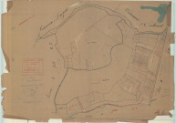Sainte-Marie-du-Lac-Nuisement (51277). Nuisement-aux-Bois (51408). Section A1 échelle 1/2000, plan mis à jour pour 1933, plan non régulier (calque)
