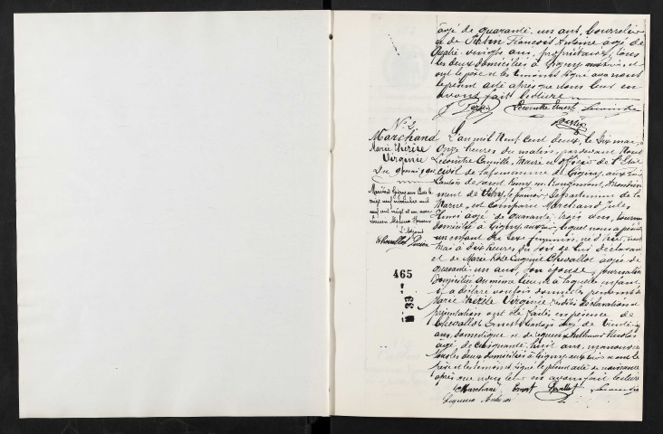 Gigny-aux-Bois. Naissances, mariages, décès 1902-1908 (reconstitutions)
