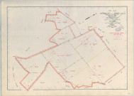 Châtillon-sur-Morin (51137). Section ZD échelle 1/2000, plan remembré pour 01/01/1966, régulier avant 20/03/1980 (papier armé)