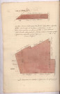 Plans de pièces de terre situées sur le terroir de Germigny pend la pie lieux-dit Ouallet et les Aiguillons (1782), Villain, Buiron