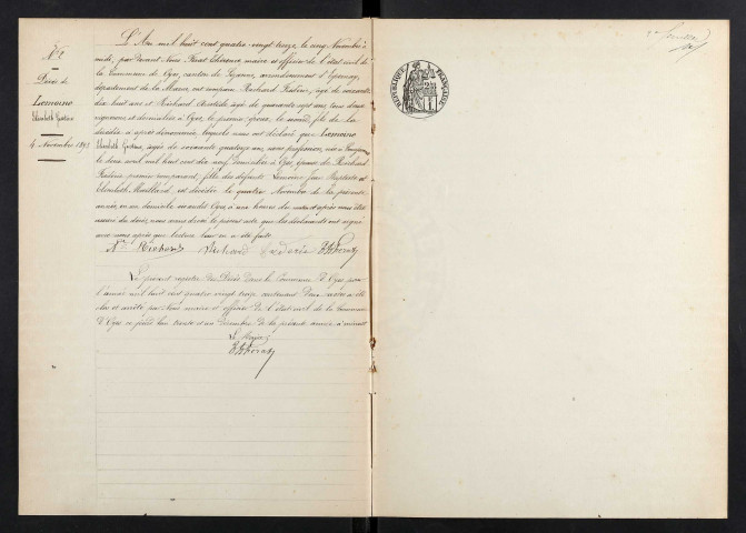 Oyes. Décès 1893-1929