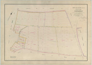 Ablancourt (51001). Section ZA échelle 1/2000, plan remembré pour 1954 (renouvelé pour 1959), plan régulier (papier armé)