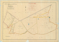 Saint-Mard-sur-le-Mont (51500). Section Y1 échelle 1/2000, plan remembré pour 1953 (ancienne section A), plan régulier (papier)