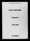 Saint-Memmie. Naissances 1793-1810