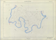 Neuville-au-Pont (La) (51399). Section AK échelle 1/1000, plan renouvelé pour 1966, plan régulier (papier armé)