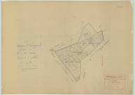 Hermonville (51291). Section C2 échelle 1/2500, plan mis à jour pour 1946, plan non régulier (papier).