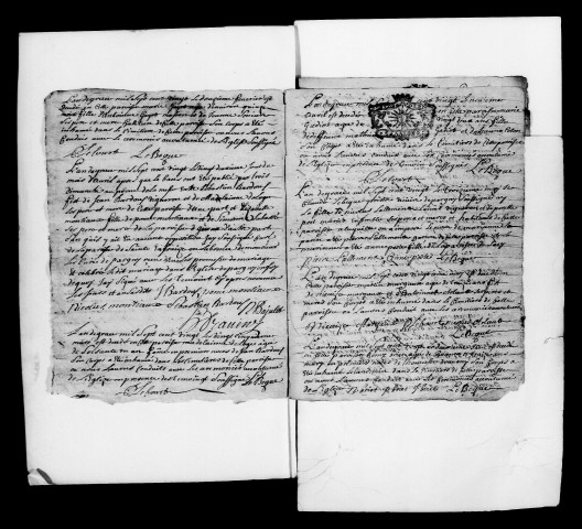 Pargny. Baptêmes, mariages, sépultures 1720-1792