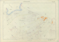 Neuville-au-Pont (La) (51399). Section AM échelle 1/1000, plan renouvelé pour 1966, plan régulier (papier armé)
