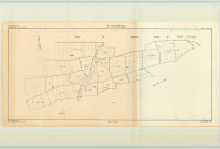 Laval-sur-Tourbe (51317). Tableau d'assemblage échelle 1/5000, plan remembré pour 1968, plan régulier (papier)