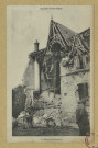 CHÂLONS-EN-CHAMPAGNE. Guerre 1914-1918. La Marne bombardé.